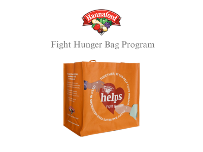 Hannaford Fight Hunger Bag