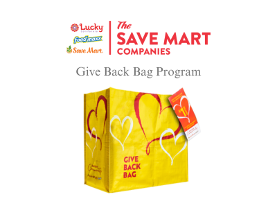 Save Mart Give Back Bag